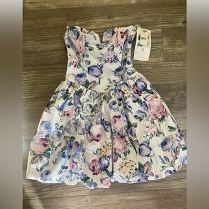Jessica Mcclintock Gunne Sax NWT Vintage Short Floral bubble dress true vintage